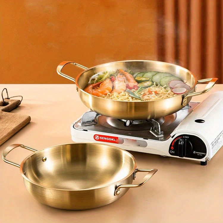 stainless steel ramen cooking pot versatile for   pasta stew induction compatible kitchen utensil details 2