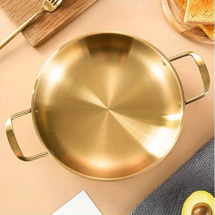 stainless steel ramen cooking pot versatile for   pasta stew induction compatible kitchen utensil details 3