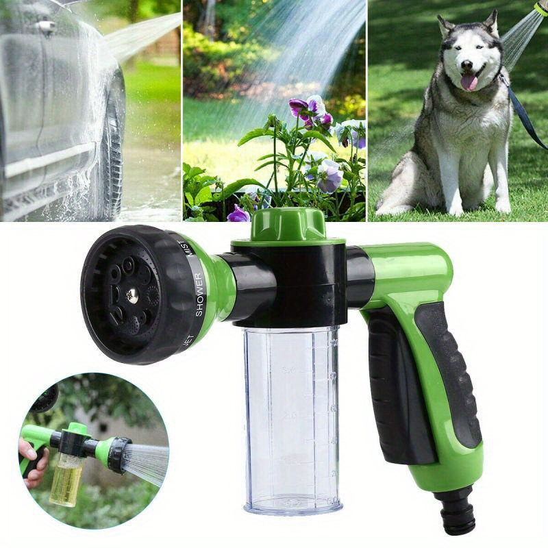 

High Pressure Sprayer Nozzle Hose Dog Shower Gun 3 Mode Adjustable Pet Cleaning Clean Bath Water Foam Soap Sprayer Dog Cleaning Tool