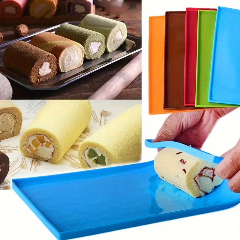 Flexible Swiss Roll Cake Mat Bake Perfect Jelly Roll Pans - Temu