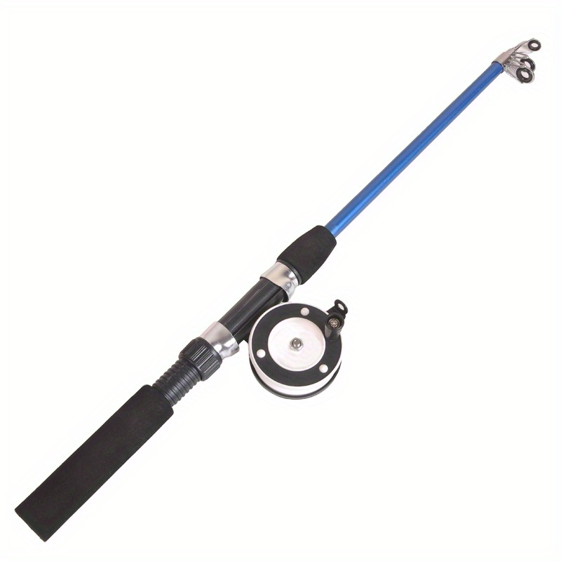 1pc Portable Carp Fishing Rod With Reel, Telescopic Ice Fishing Rod For  Winter Fishing