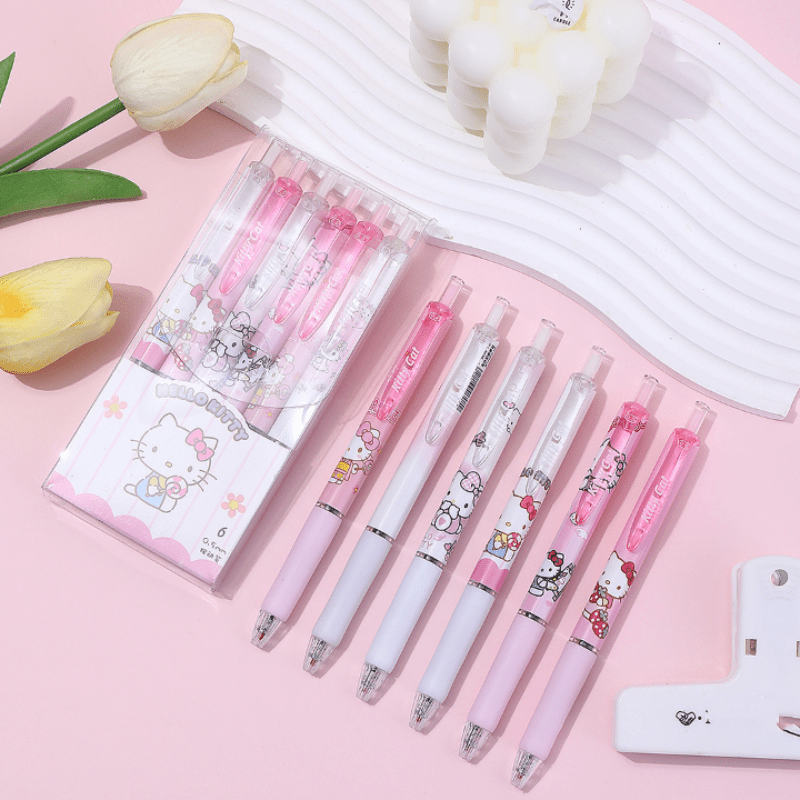 Adorable Sanrio Pen Set with Movable Heads
