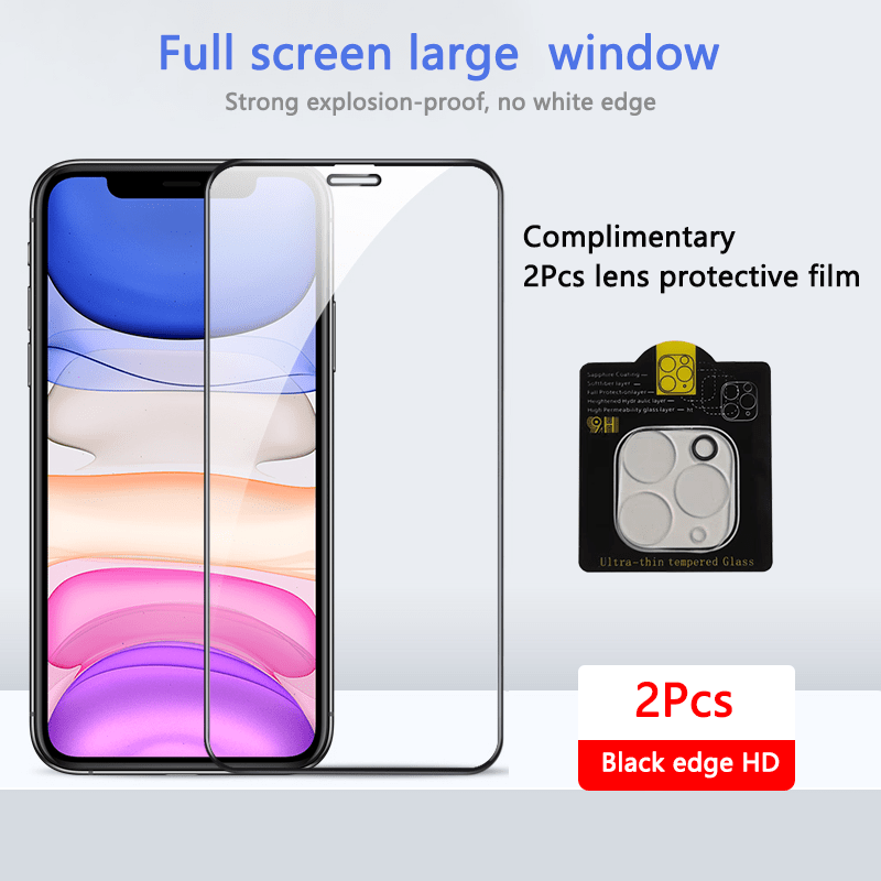 

Suitable For 11 Tempered Film Iphone11pro Mobile Phone 11promax Full Screen 15por Drop-resistant Pormas All-inclusive New X Just Xs Pingguo 11p 11 Pm Protection 12 Film Xr