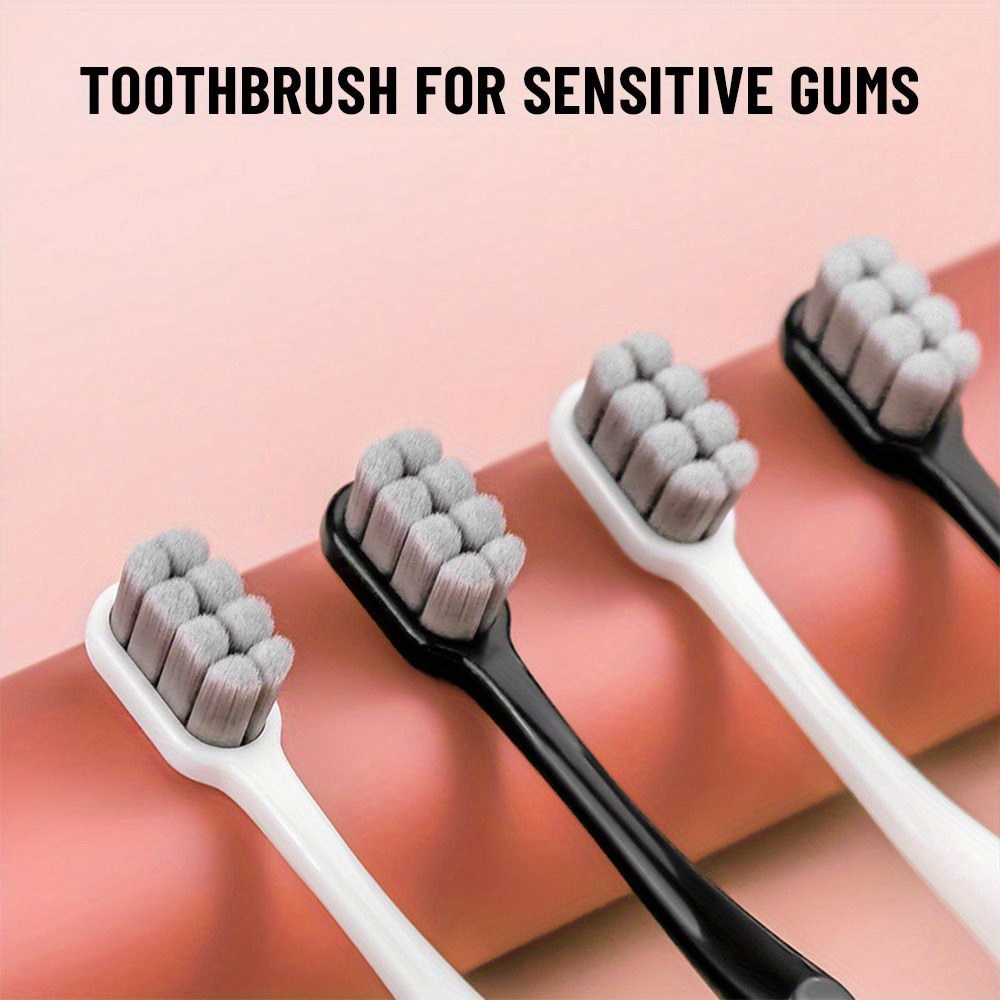 

Ultra-fine Soft Manual Toothbrushes With Soft Bristles For Teeth Gums, For Deep Cleaning Oral Care At Home For Adults Daily Life