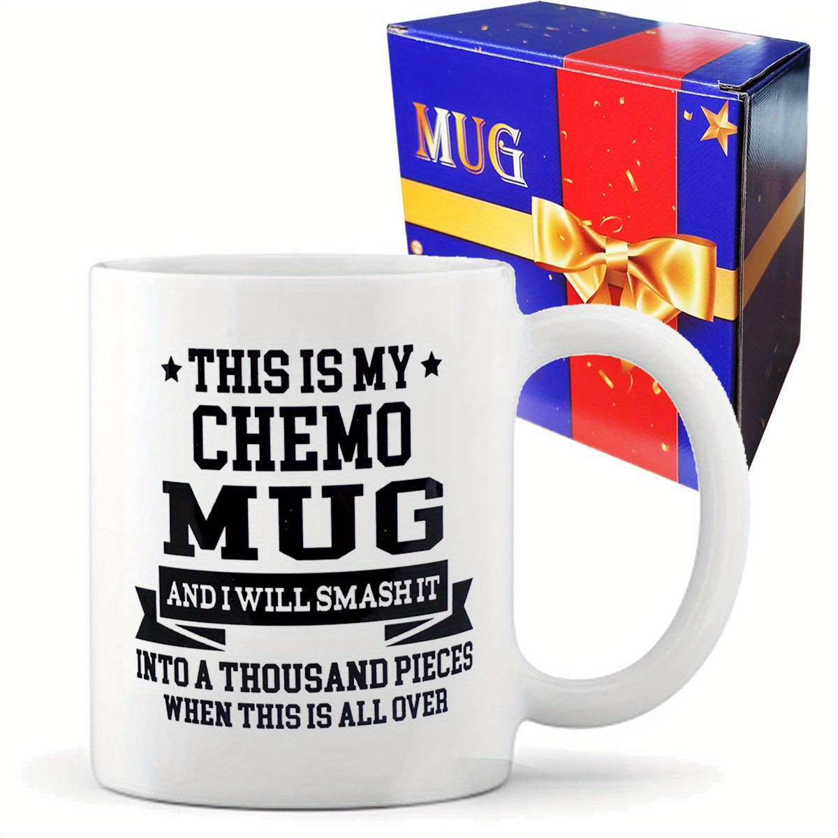 This Is My Chemo Mug 11oz Coffee Mug, Cancer Gifts For Men, Chemotherapy  Treatment Coffee Tea Cup, Chemo Care Package for Men, Gifts For Chemo