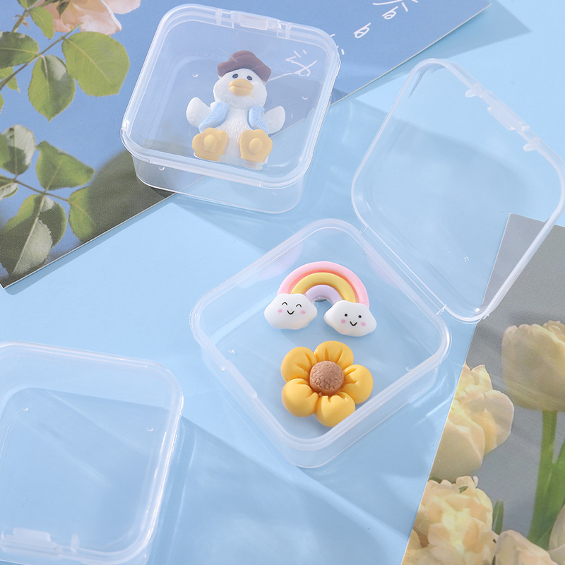 Plastic Storage Boxes Transparent Small Pp Box Fish Hook - Temu
