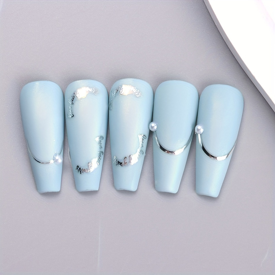 Autocolantes   De Unhas Com   De Linhas Douradas E Prateadas Em  , Autocolantes Autocolantes       De Unhas, Suprimentos   De Unhas   Mulheres E   detalhes 7