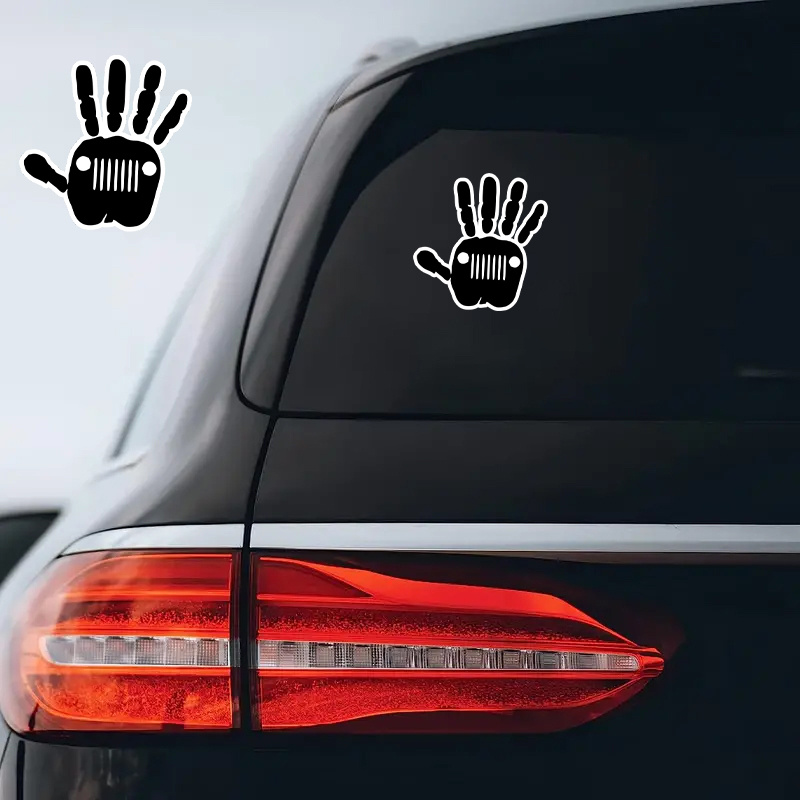 Hand Gesture Signs Stick Colorful Stickers Geeignet Auto - Temu Germany