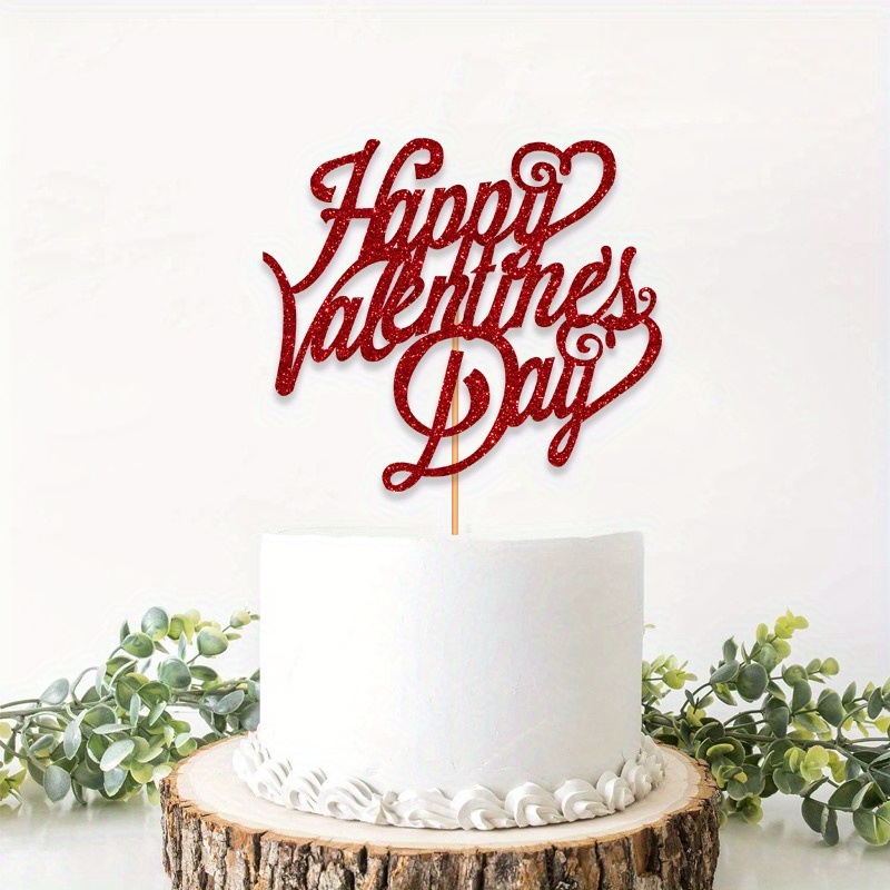 10 Pezzi Decorazioni Torta Happy Valentine's Day Cuore - Temu Italy