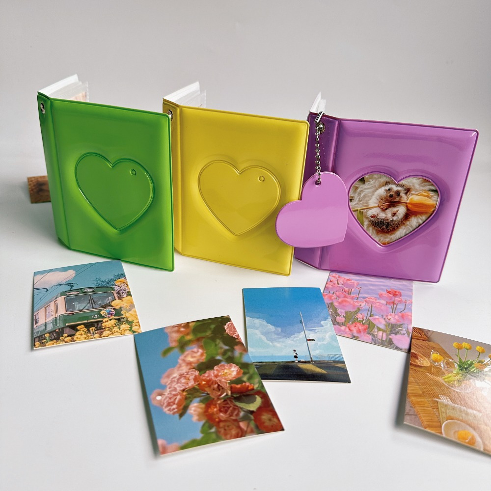 Photo Album 3 Inch Photocard Holder Korean Kpop Idols Cards Collect Book 32  Pockets Mini Photos Album - Office & School Supplies - Temu