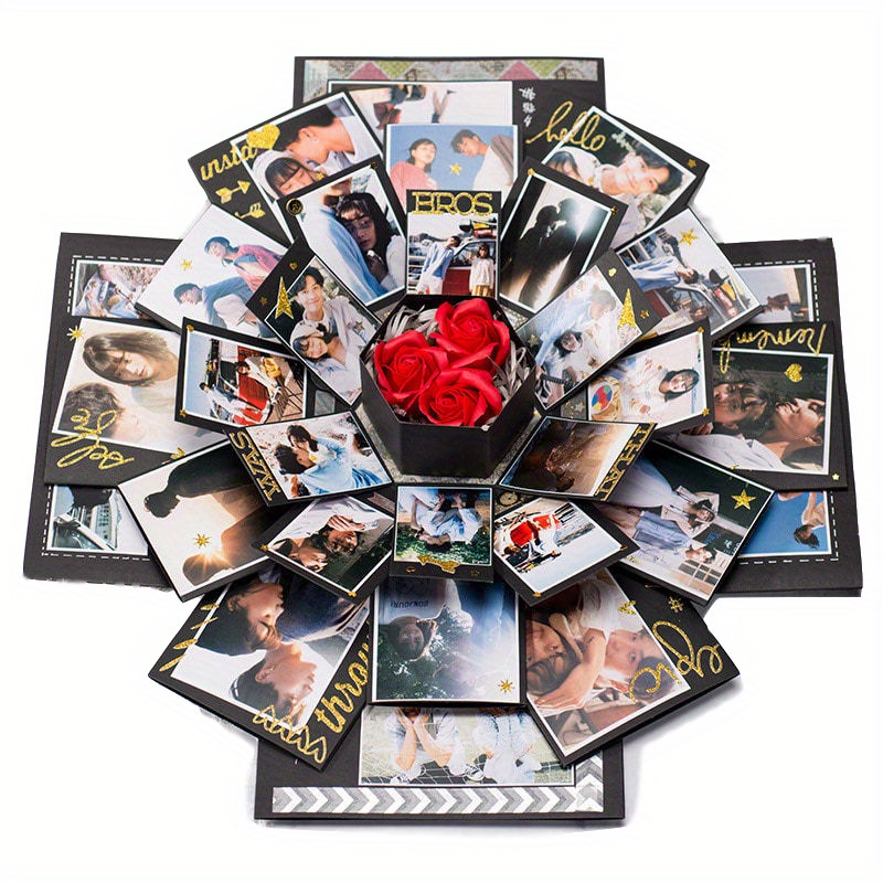 Hexagon DIY Photo Explosion Gift Box – Laxium