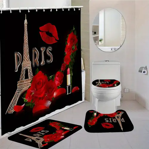 Paris Bathroom Decor Temu