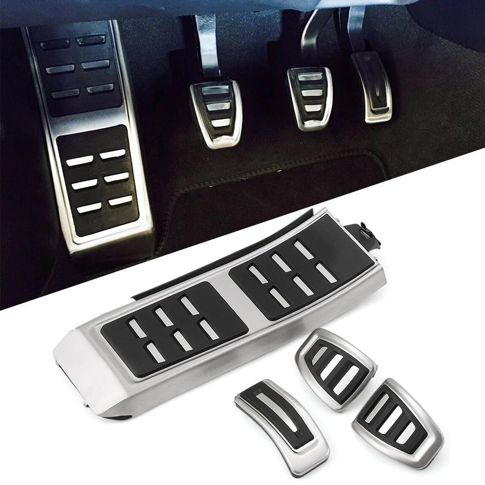 Fußstütze Bremse Pedalkappen Original Audi Edelstahl Pedale Fußstütze Stütze Audi A4 S4 8E B6 B7 Fußstütze Edelstahl