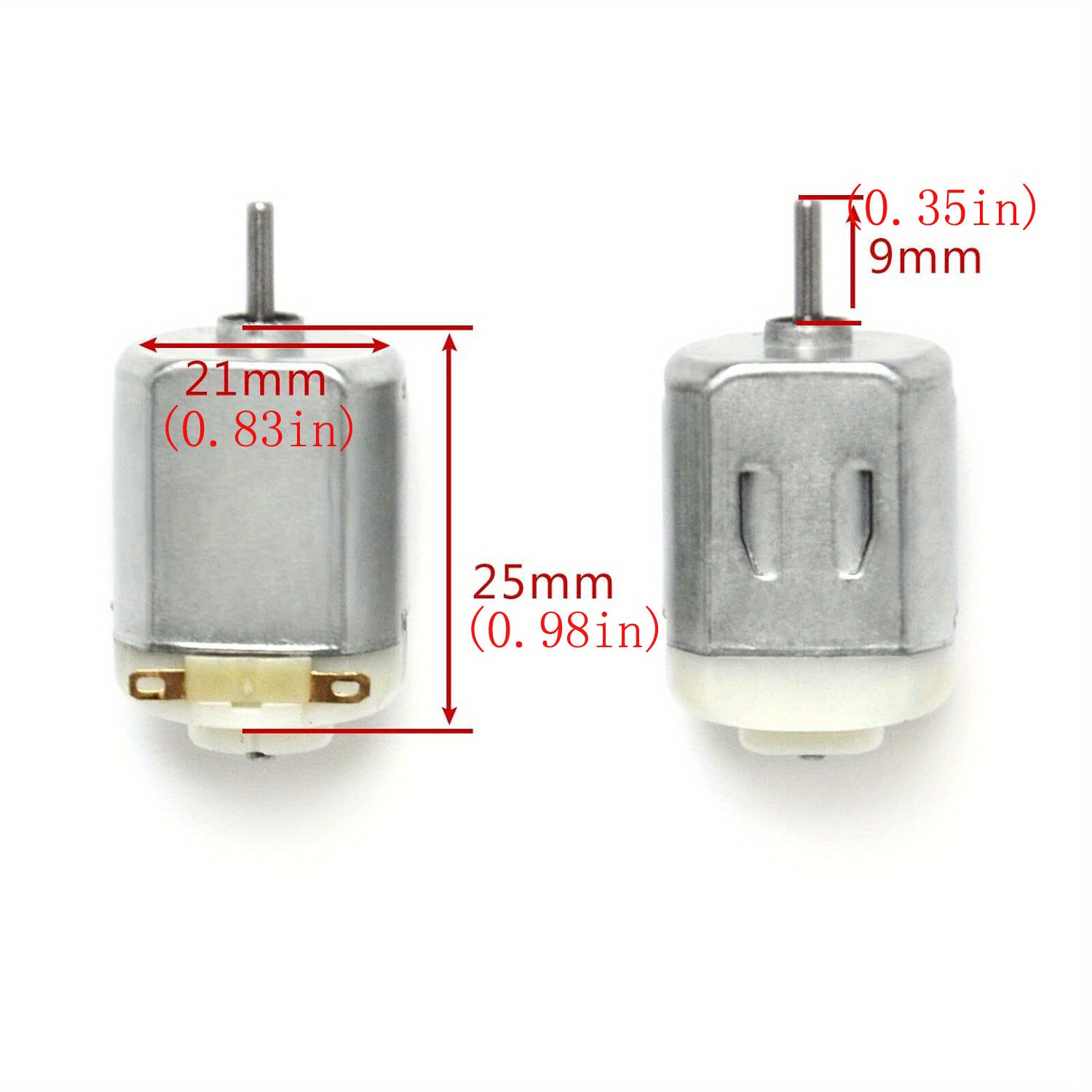 WWZMDIB 20PCS 3V~6V 130 DC Toy Motor DIY Small Production Motor Micro Small  Motor