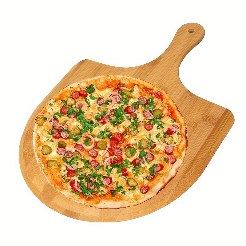 Pala Pizza Scorrevole Premium Pizza Peel in legno per Easy Pizza Transfer  Pizza Paddle per forni interni ed esterni Scorrevole Pizz - AliExpress