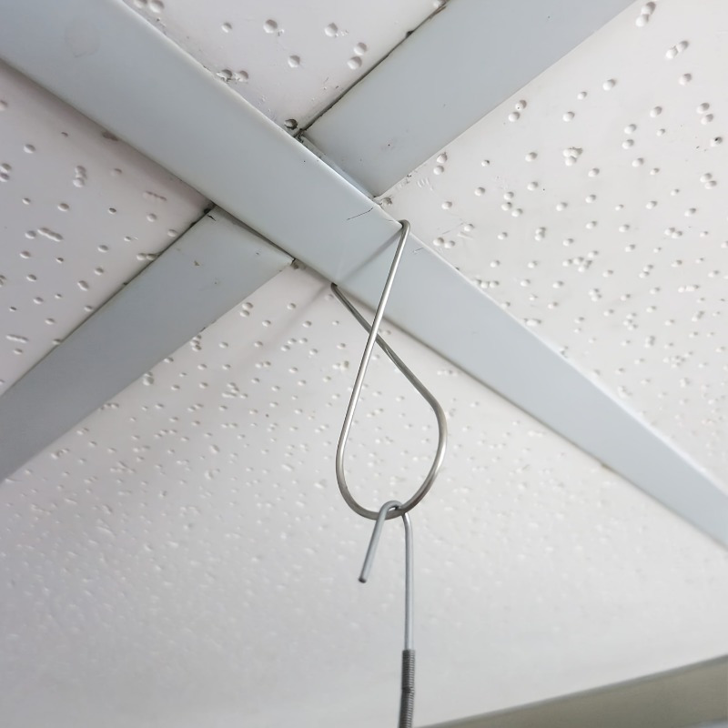  12 Drop Ceiling Hooks for Hanging Lights & Classroom
