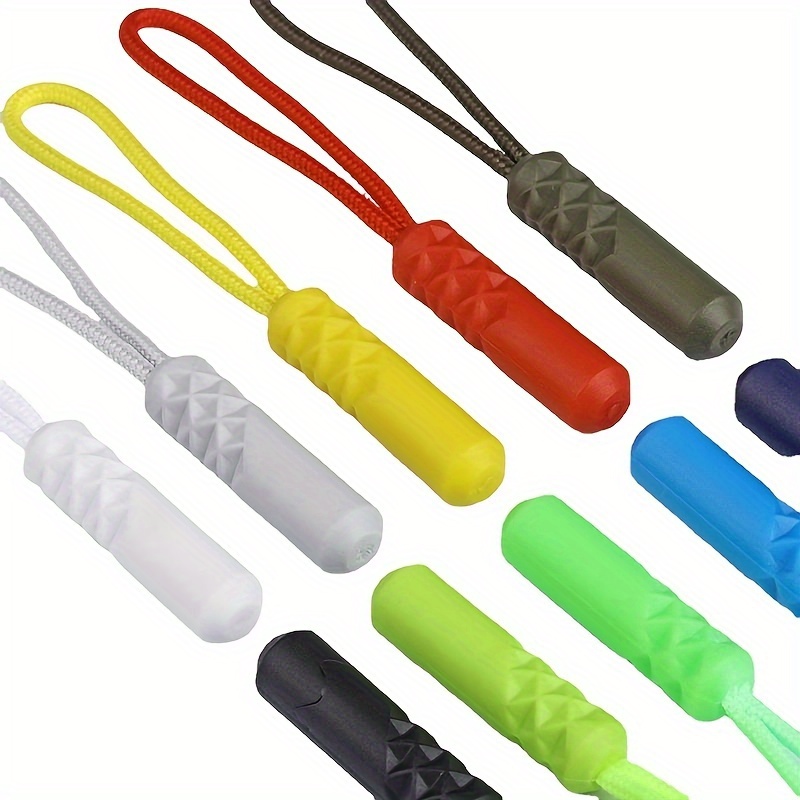 10 Stück Reißverschluss-abzieher, Seil-tag-fixierer