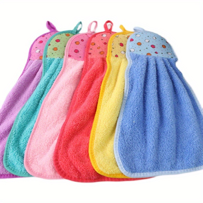 

10pcs, Hand Towel, Soft Absorbent Towel, Drying Towel, Hanging Hand Drying Towel, Multifunctional Household Cleaning Rag, Bathroom Towel, Cleaning Supplies, Bathroom Supplies