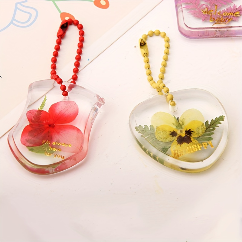Silikonformen Für Epoxidharz – 2-teiliges Set, Für Ohrringe & Anhänger, DIY Schmuckherstellung
