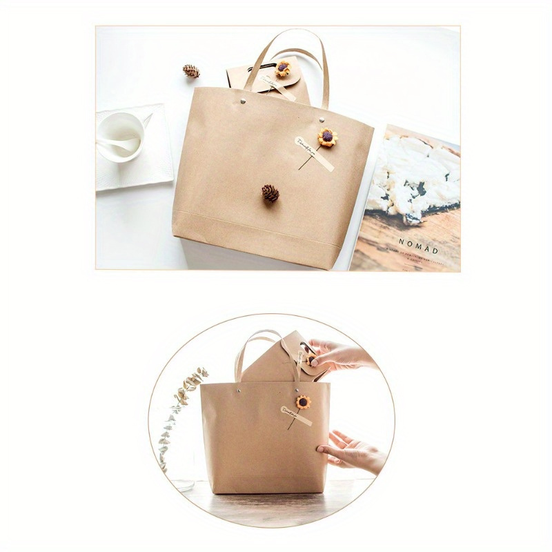 kraft paper bag gift packaging small