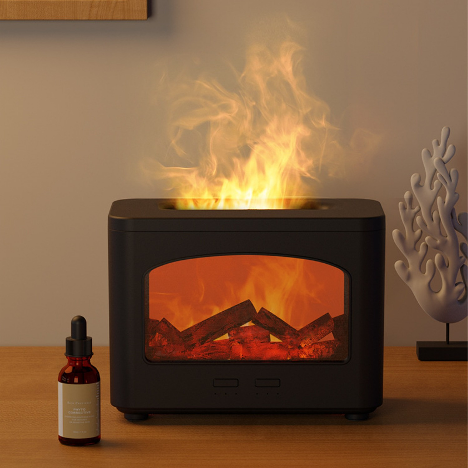 Fireplace Cover Black Fireplace Windshield Fireplace Draft - Temu