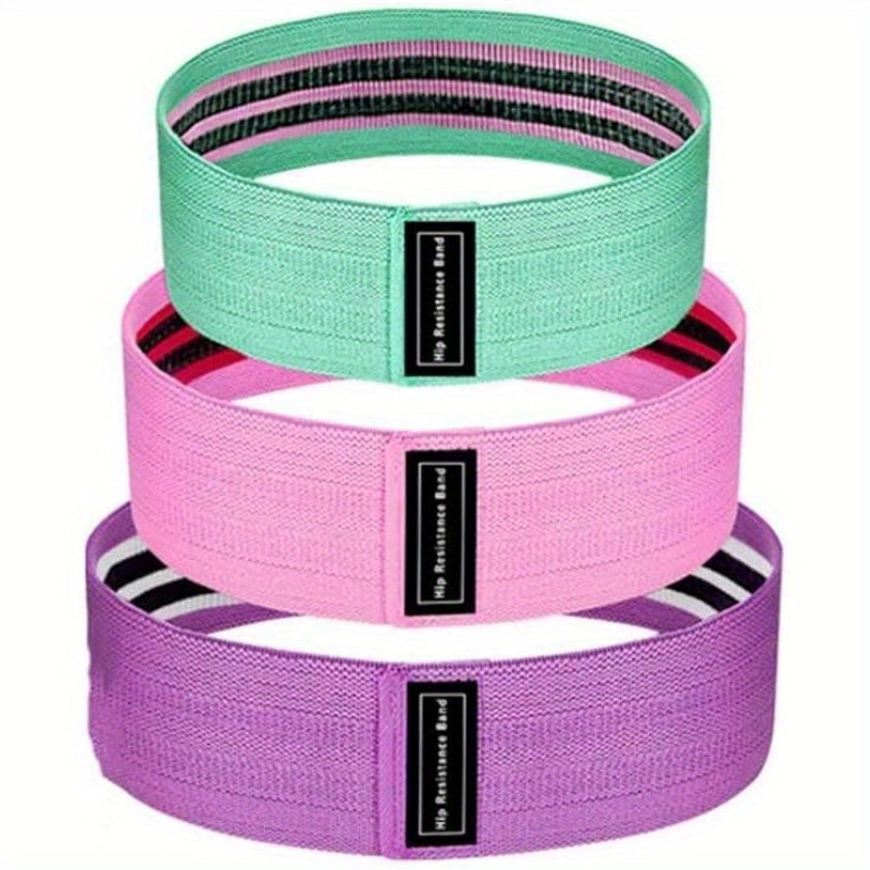 3pcs Yoga Elastic Resistance Band Fitness Tension Band Workout