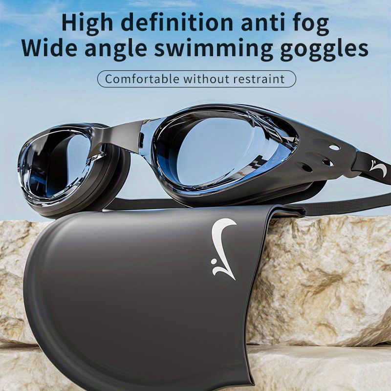 

High-definition Waterproof And Anti-fog Swimming Goggles For Adults, Specially Designed For Diving