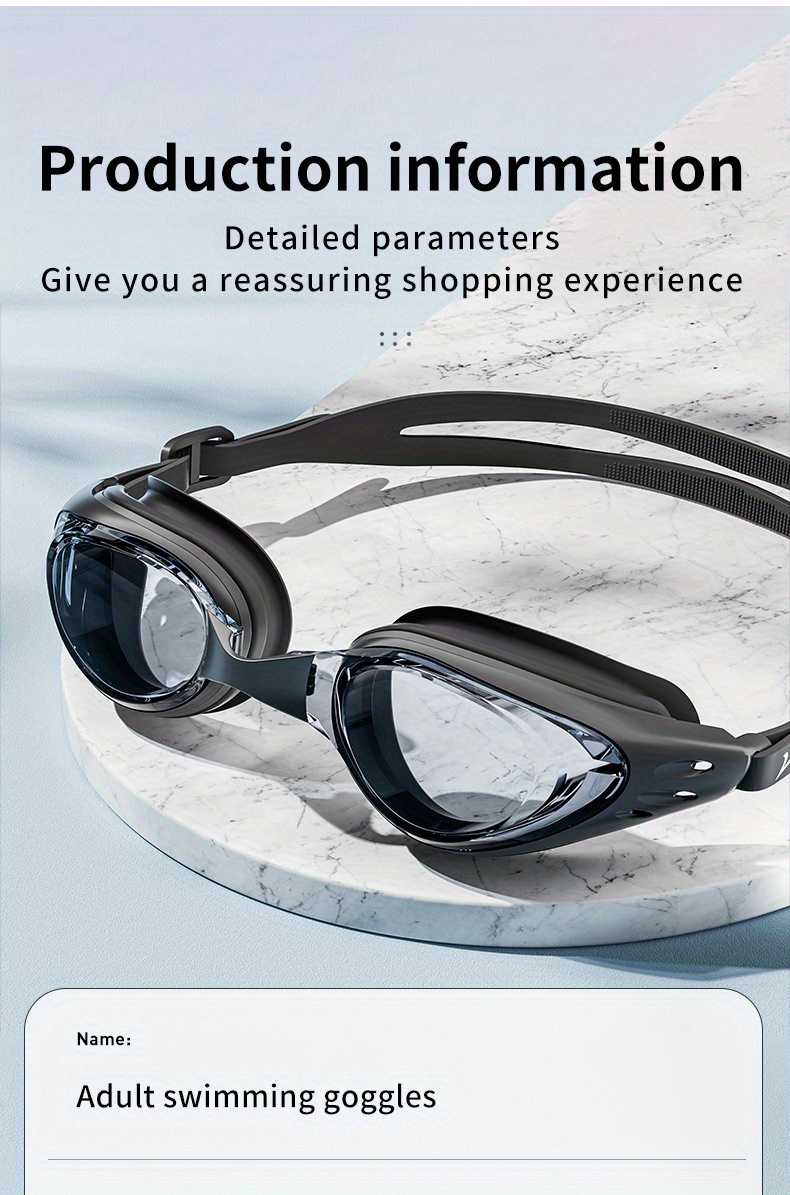High-definition Waterproof And Anti-fog Swimming Goggles for Adults