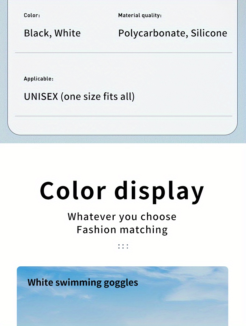 High-definition Waterproof And Anti-fog Swimming Goggles for Adults