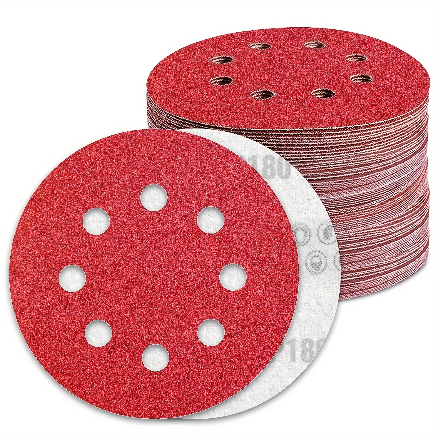

15pcs 125mm Sanding Discs 40/60/80/100/120/150/180/240/320/400/600/800 Grit For 5 Inch Discs Pads Hook And Loop Orbital Sander