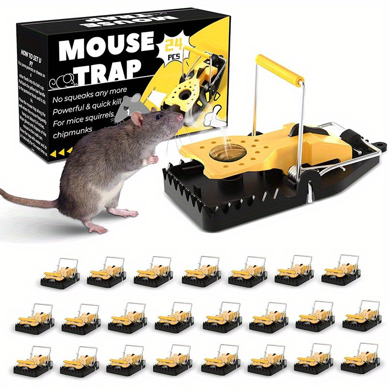 Pest Stop Trip Trap Piège à souris respectueux des animaux, boîte 6 pièces