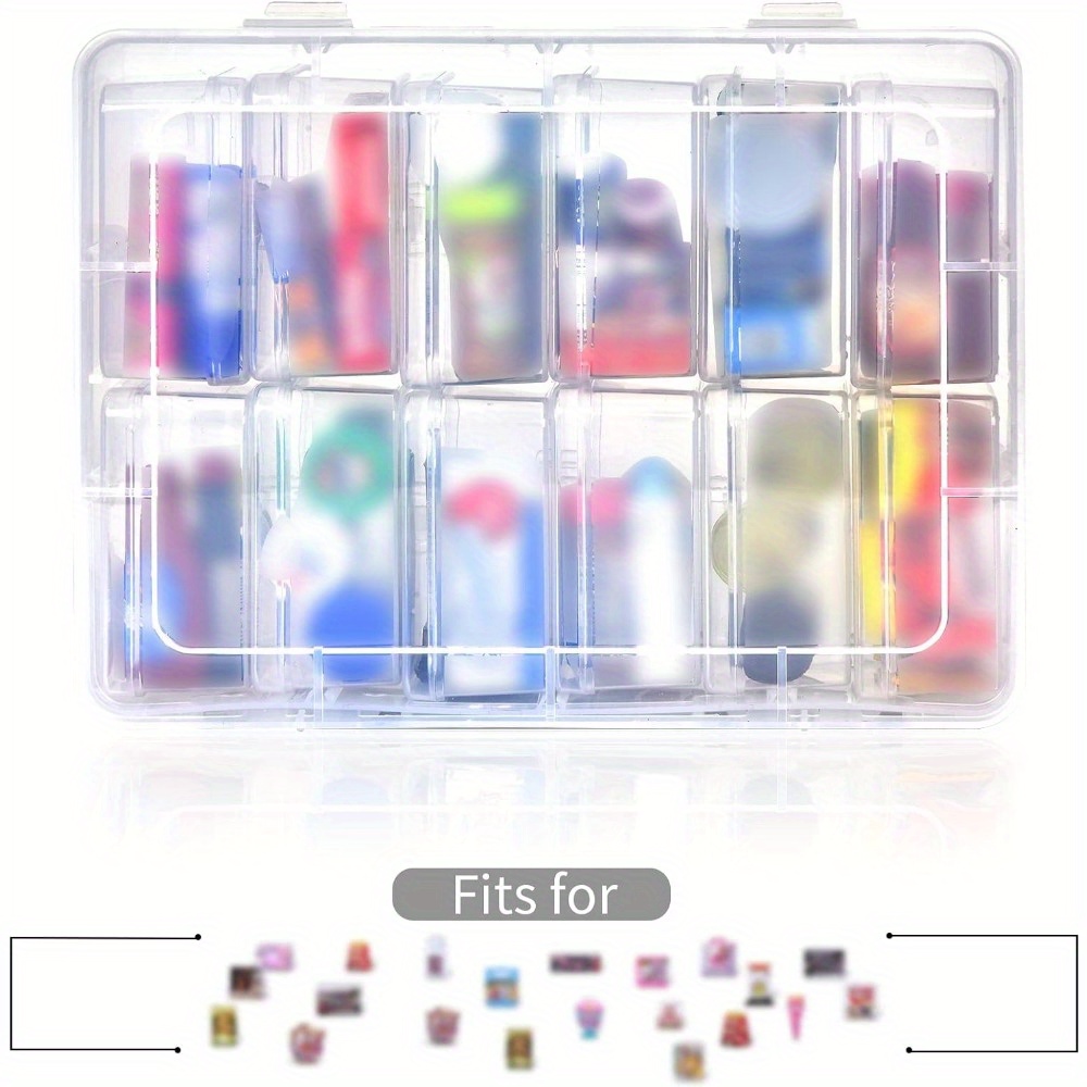 Case for Mini Brands Toys Series 1 2 3 Mystery Capsule Real Miniature  Collectible Kit, Storage Organizer Holder for Mini Mart Collection (Box  Only)