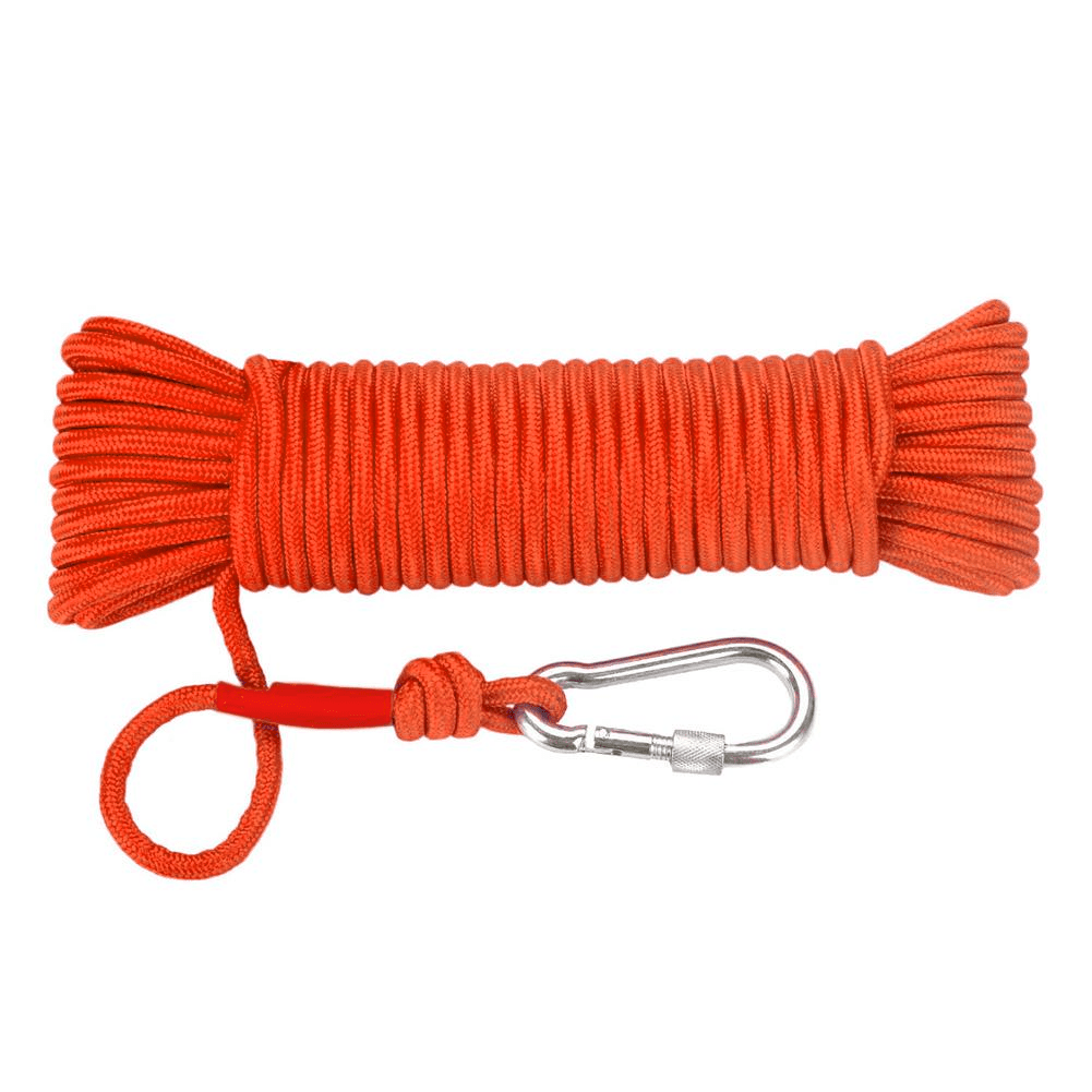 

Orange With Hook Magnet Fishing Rope, Universal Nylon Salvage Rope, Widely Used, Fixed Inflatable Boat, Fishing, Etc
