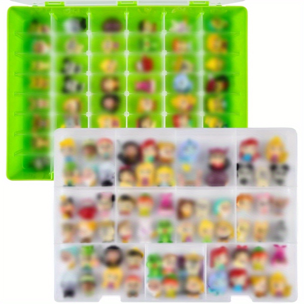 Case Compatible with Mini Brands 5 Surprise Series 1 2 3 Mystery Capsule  Real Miniature Brands Collectible Toys/ for Shopkins Real Littles. Mini  Mart Storage Organizer Container for 40+pcs (Box Only) price
