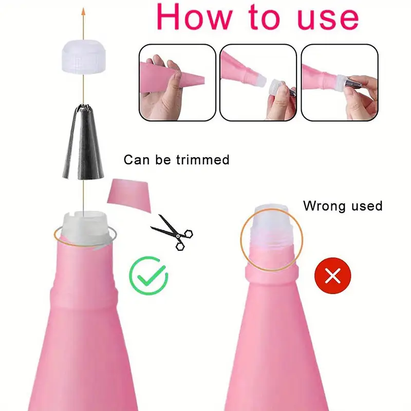 Набор инструментов для украшения тортов 15 21 33 57 шт. — мешки для кондитерских трубочек, нержавеющие стальные насадки и соединители, скребки и другие аксессуары, подходящие для любителей тортов и начинающих, материалы для самостоятельного изготовления тортов, инструменты для выпечки, детали 2