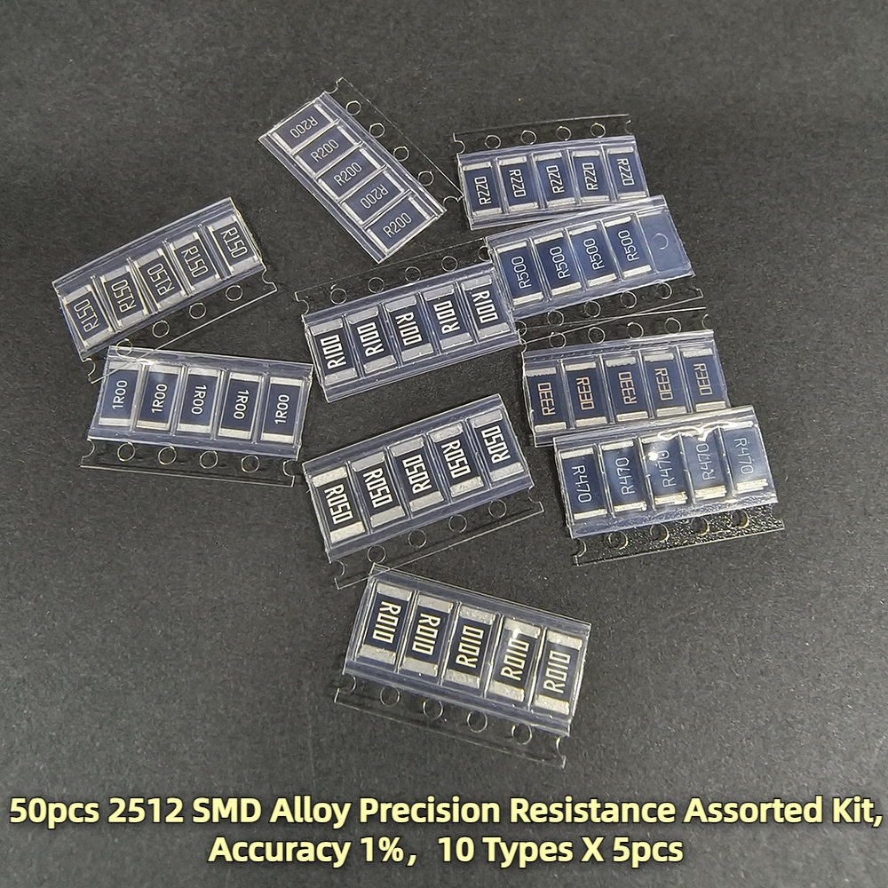 PATIKIL 2512 Surface Mount Device Resistor Kit, 1Set/330Pcs