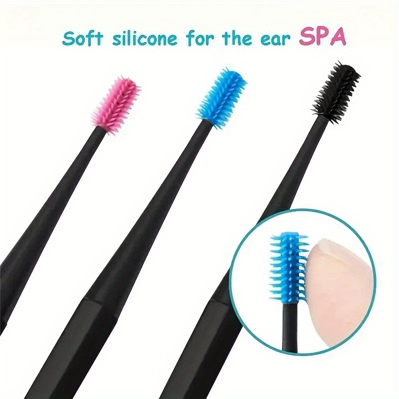 Soft Silicone Ear Pickers Ear Wax Remover Ear Cleaning Scoop