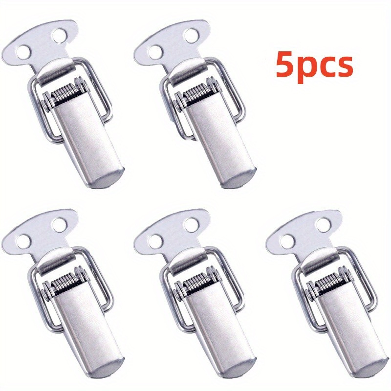 8PCS Adjustable Toggle Clamp 360 lbs Holding Capacity Toggle Latch Hasp  Clamp GH-4001 Lockable Quick Release Pull Latch Black Metal Draw Latch for  Door, Box Case Trunk, Smoker Door, Jig - Yahoo Shopping