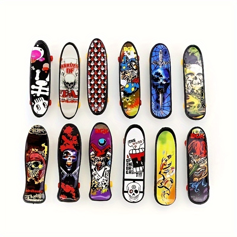 5 Pcs Mini Skateboards À Doigts, Skateboards À Doigts Créatifs