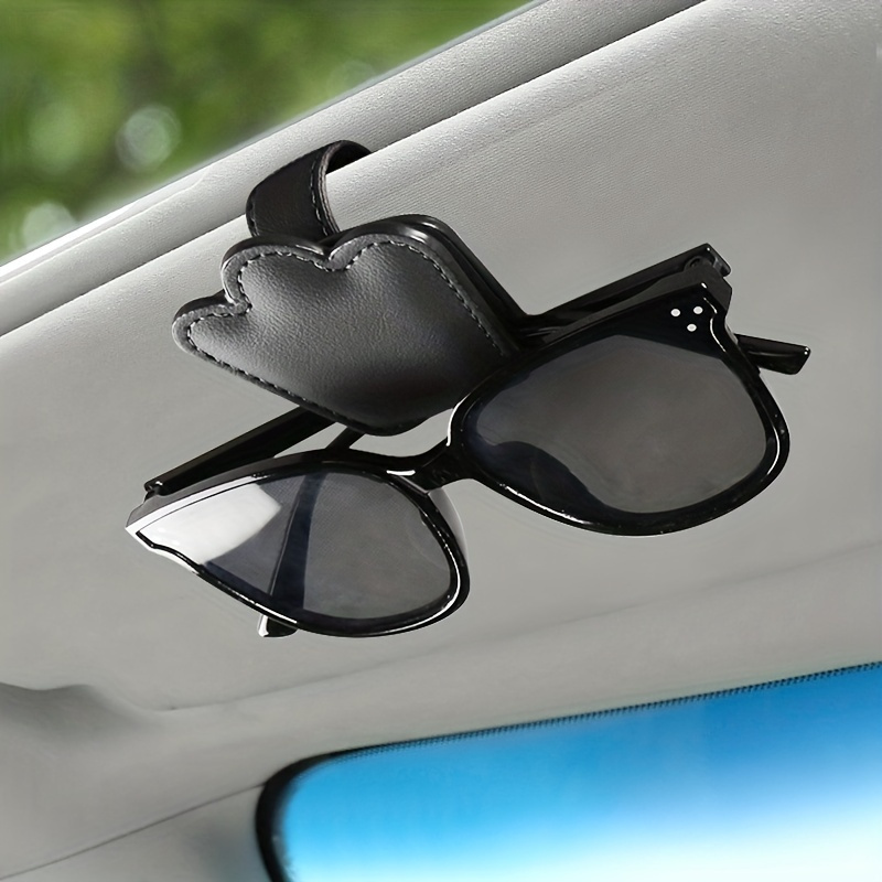 Brillen halter magnetische Auto Sonnenblende Brille Fall Organizer Brille  Aufbewahrung sbox Halter Visier Sonnenschutz Auto halter für Gläser