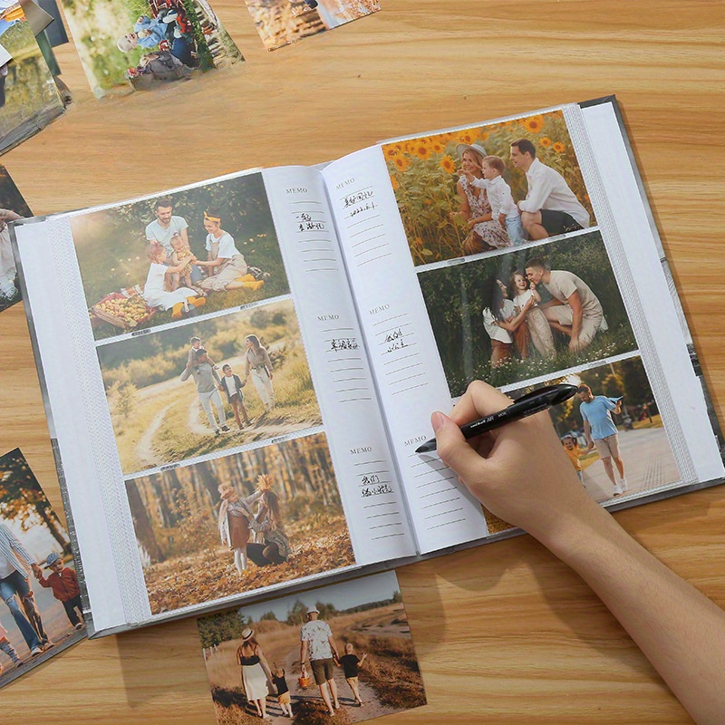  Álbumes de fotos álbumes de fotografía para mini almacenamiento  instantáneo de fotos (paquete de 3) : Hogar y Cocina