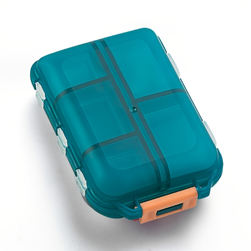 Travel Pill Organizer 10 Compartments Pill Case 147 Medicine - Temu