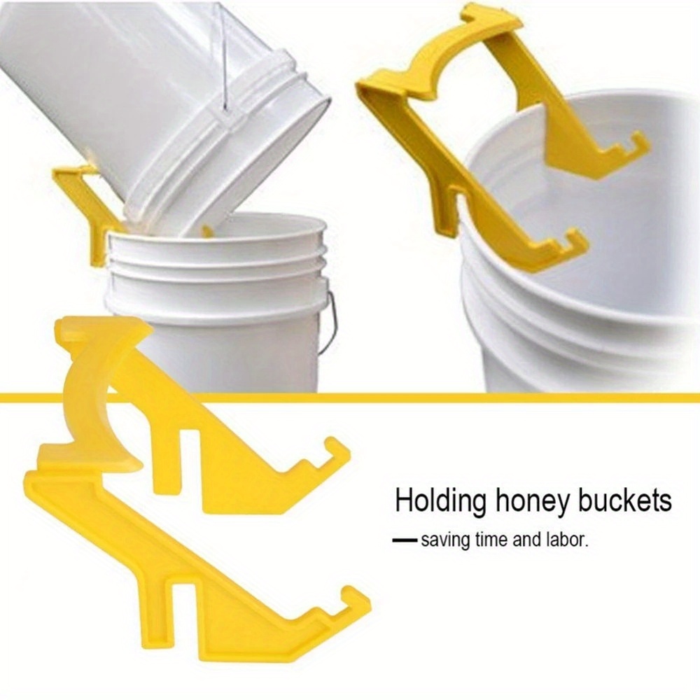

1pc, Honey Bucket Bracket, Beekeeping Tools, Plastic Honey Bucket Bracket, Honey Bucket Rack Of Honey Extractor, Beekeeping Supplies