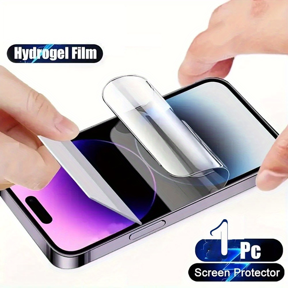 Back Soft Full Cover Hydrogel Film Iphone 15 Pro Max 14 Plus - Temu