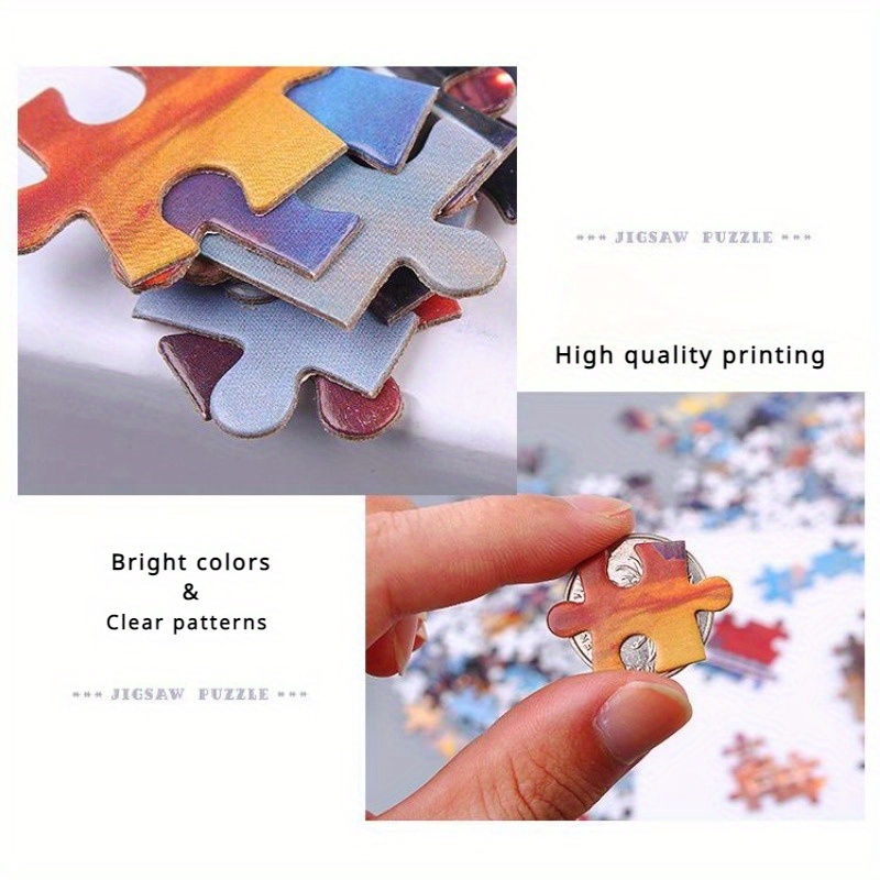 7€ sur Puzzles Adultes 1000 pièces Paysage 19,7 x 15,7 pouces