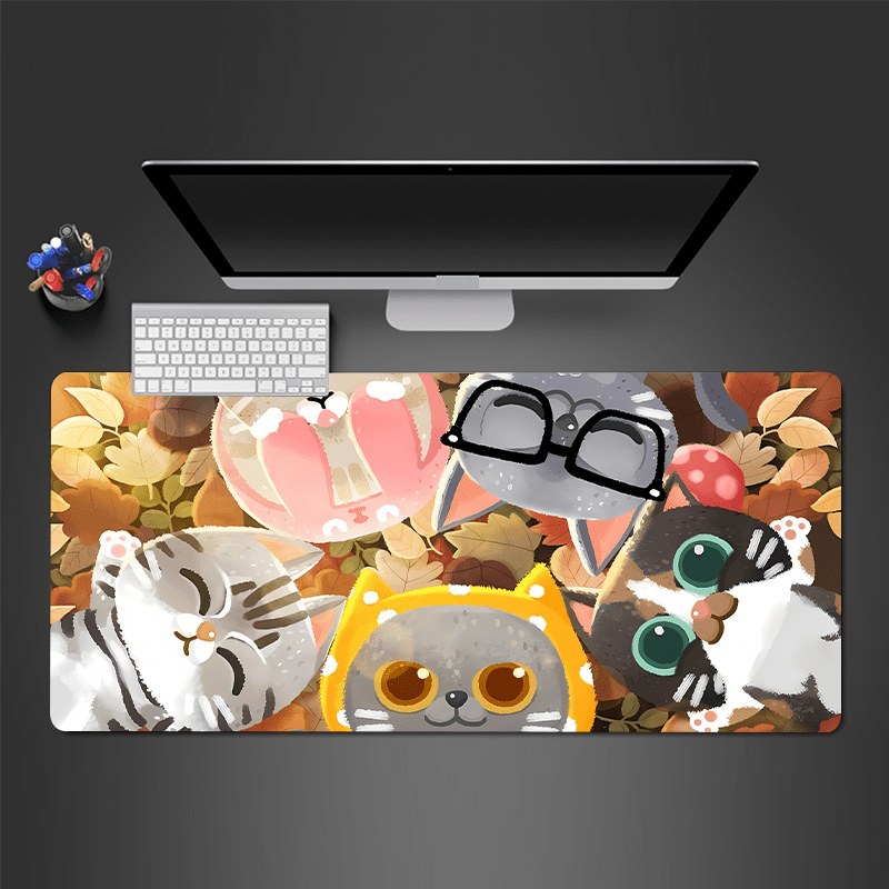 Tapis De Souris Repose Poignets Studio Ghibli Mon Voisin Totoro Grand Tapis  De Souris De Jeu Tapis De Souris Dordinateur Tapis De Clavier Tapis De  Bureau Gamer Tapis De Souris Bureau Mausepad