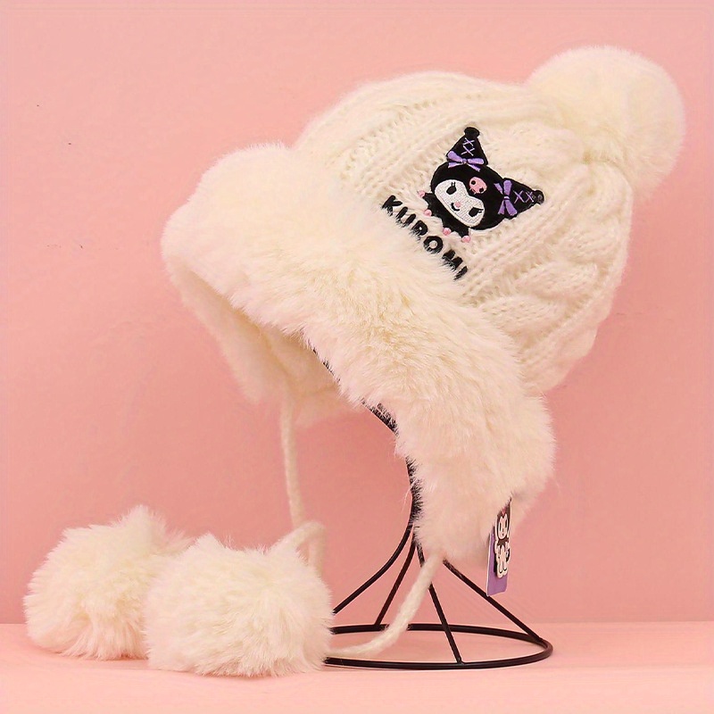 Sanrio Hello Kitty Hiver Pyjama En Peluche Ensembles Femmes Kuromi