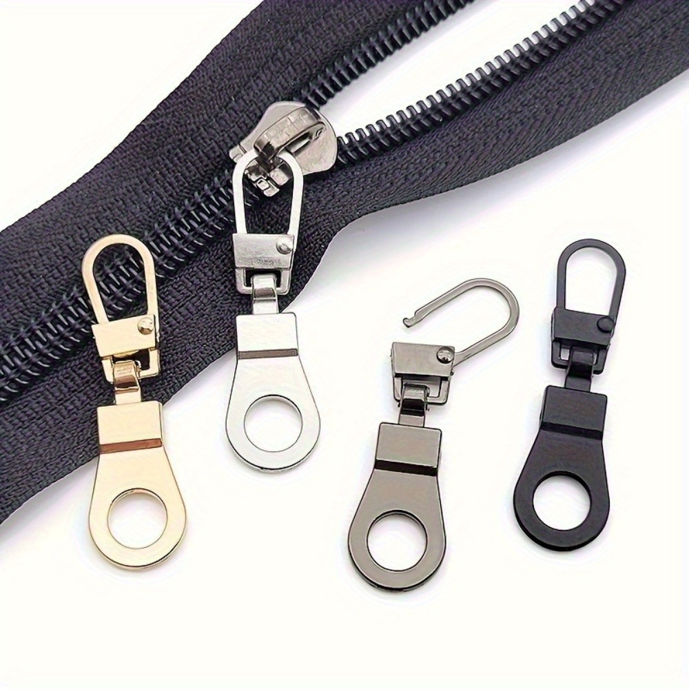 Zipper Pull Replacement FENGWANGLI 8 Pieces Detachable Zipper Pull