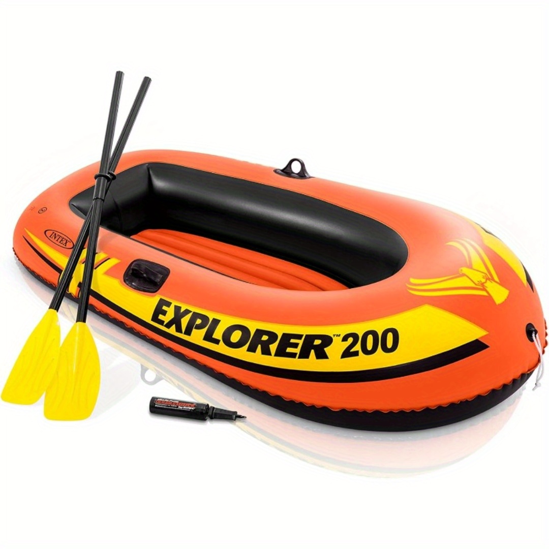 1pc Inflatable Boat Kayak For 1 2 People Fishing Boat Kayak