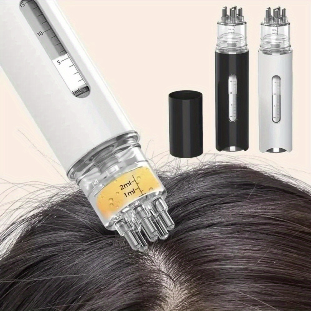 

1pc Scalp Applicator Liquid Comb Portable Scalp Massage Comb Hair Care Essential Oil Liquid Guiding Massager Scalp Care Tools